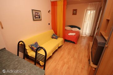 Living room Pješčana Uvala, Living room u smještaju tipa studio-apartment, WIFI.
