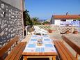 Shared terrace Mali Lošinj, Shared terrace u smještaju tipa apartment, s pogledom na more, dopusteni kucni ljubimci i WIFI.