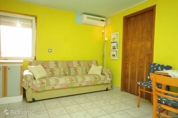Living room Veli Lošinj, Living room u smještaju tipa apartment, dostupna klima, dopusteni kucni ljubimci i WIFI.