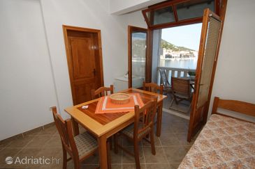 Dining room Zaklopatica, Dining room u smještaju tipa apartment, dopusteni kucni ljubimci i WIFI.