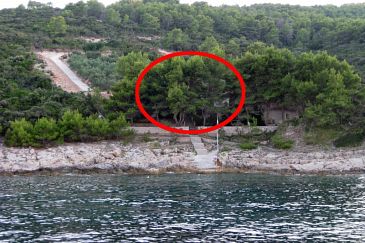 Property Uvala Fabrice, Šolta, Property 8692 - Vacation Rentals blizu mora.