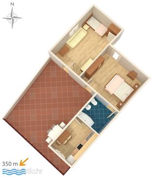 Apartment A-8701-a - Apartments Makarska (Makarska) - 8701