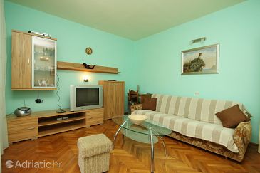 Living room Jelsa, Living room u smještaju tipa apartment, dopusteni kucni ljubimci i WIFI.