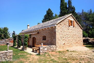 Property - Vacation Rentals 8805 Property Humac (Hvar) - Accommodation 8805 - Vacation Rentals with pebble beach.