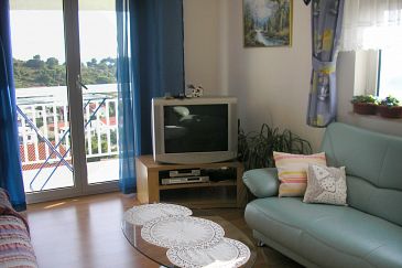 Living room Hvar, Living room u smještaju tipa apartment, dostupna klima i WIFI.