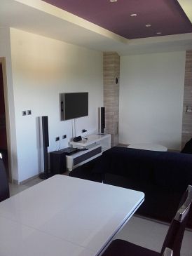 Living room Rukavac, Living room u smještaju tipa apartment, dostupna klima i WIFI.