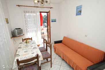 Dining room Zavalatica, Dining room u smještaju tipa apartment, dopusteni kucni ljubimci i WIFI.