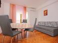 Dining room Novalja, Dining room u smještaju tipa apartment, dostupna klima i WIFI.
