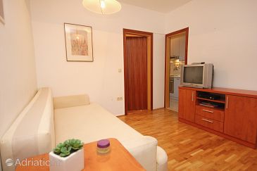 Living room Omiš, Living room u smještaju tipa apartment, dostupna klima i WIFI.