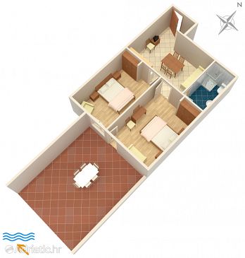 Apartment A-9652-b - Apartments Rabac (Labin) - 9652