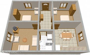 Apartment A-980-a - Apartments Seget Vranjica (Trogir) - 980