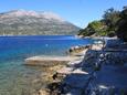 Nearest beach Beach in Tri Žala, Korčula.