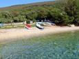 Nearest beach Beach in Uvala Merašćica, Cres.
